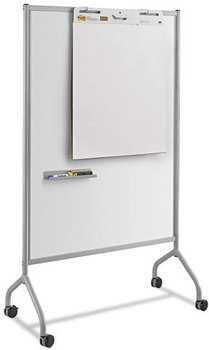 Safco® Impromptu® Whiteboard Collaboration Screen,  42w x 21 1/2d x 72h, Gray