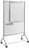 A Picture of product SAF-8511GR Safco® Impromptu® Whiteboard Collaboration Screen,  42w x 21 1/2d x 72h, Gray