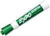 A Picture of product SAN-80004 EXPO® Low-Odor Dry-Erase Marker,  Chisel Tip, Green, Dozen