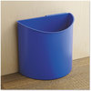 A Picture of product SAF-9927BB Safco® Desk-Side Recycling Receptacle, 3gal, Black and Blue