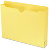 A Picture of product SMD-75571 Smead™ Colored File Jackets with Reinforced Double-Ply Tab Straight Letter Size, Yellow, 50/Box