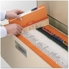 A Picture of product SMD-17510 Smead™ Reinforced Top Tab Colored File Folders Straight Tabs, Legal Size, 0.75" Expansion, Orange, 100/Box