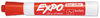 A Picture of product SAN-82002 EXPO® Low-Odor Dry-Erase Marker,  Bullet Tip, Red, Dozen