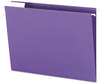 A Picture of product SMD-64072 Smead™ Colored Hanging File Folders with 1/5 Cut Tabs Letter Size, 1/5-Cut Purple, 25/Box