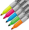 A Picture of product SAN-1860443 Sharpie® Neon Permanent Markers,  Assorted, 5/Pack