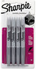 A Picture of product SAN-39109PP Sharpie® Metallic Permanent Marker,  Metallic Silver, 4/Pack