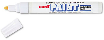 Sanford® uni®-Paint Permanent Marker,  Medium Point, White