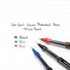 A Picture of product SAN-60108 uni-ball® VISION™ Stick Roller Ball Pen,  Blue Ink, Micro, Dozen