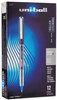 A Picture of product SAN-60108 uni-ball® VISION™ Stick Roller Ball Pen,  Blue Ink, Micro, Dozen