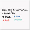 A Picture of product SAN-82003 EXPO® Low-Odor Dry-Erase Marker,  Bullet Tip, Blue, Dozen