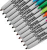 A Picture of product SAN-32707 Sharpie® Retractable Permanent Marker,  Fine Point, Asstd., 12/Set