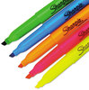 A Picture of product SAN-27075 Sharpie® Pocket Style Highlighters,  Chisel Tip, Assorted Colors, 5/Set