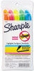 A Picture of product SAN-27075 Sharpie® Pocket Style Highlighters,  Chisel Tip, Assorted Colors, 5/Set