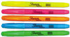 A Picture of product SAN-27075 Sharpie® Pocket Style Highlighters,  Chisel Tip, Assorted Colors, 5/Set
