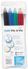 A Picture of product SAN-16074 EXPO® Vis-à-Vis® Wet Erase Marker,  Fine Point, Asstd., 4/Set