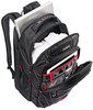A Picture of product SML-515311073 Samsonite® Tectonic PFT Backpack,  13 x 9 x 19, Black/Red