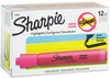 A Picture of product SAN-25009 Sharpie® Tank Style Highlighters,  Chisel Tip, Pink, Dozen