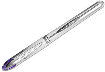 uni-ball® VISION ELITE™ Stick Roller Ball Pen,  Purple Ink, Bold