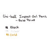 A Picture of product SAN-65800 uni-ball® 207™ Impact™ Stick Gel Pen,  Black Ink, Bold