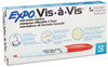 A Picture of product SAN-16002 EXPO® Vis-à-Vis® Wet Erase Marker,  Fine Point, Red, Dozen