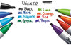 A Picture of product SAN-38250PP Sharpie® Chisel Tip Permanent Marker,  5.3mm Chisel Tip, Assorted, 8/Set