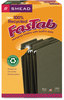 A Picture of product SMD-64137 Smead™ FasTab® Hanging Folders Legal Size, 1/3-Cut Tabs, Standard Green, 20/Box