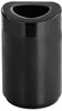 A Picture of product SAF-9920BL Safco® Open Top Round Waste Receptacle,  Steel, 30gal, Black