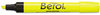 A Picture of product SAN-64324 Berol 4009® Chisel Tip Highlighter,  Chisel Tip, Fluorescent Yellow, Dozen