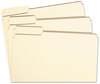 A Picture of product SMD-10331 Smead™ Manila File Folders 1/3-Cut Tabs: Left Position, Letter Size, 0.75" Expansion, 100/Box