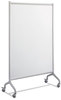 A Picture of product SAF-2014WBS Safco® Rumba™ Whiteboard Collaboration Screen Full Panel 36w x 16d 54h, White/Gray