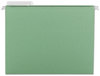 A Picture of product SMD-64022 Smead™ Color Hanging Folders with 1/3 Cut Tabs Letter Size, 1/3-Cut Green, 25/Box