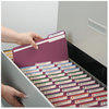 A Picture of product SMD-13093 Smead™ Colored File Folders 1/3-Cut Tabs: Assorted, Letter Size, 0.75" Expansion, Maroon, 100/Box