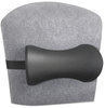 A Picture of product SAF-7154BL Safco® Lumbar Support Memory Foam Backrest 14.5 x 3.75 6.75, Black