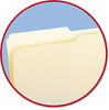 A Picture of product SMD-15320 Smead™ Manila File Folders 1/2-Cut Tabs: Assorted, Legal Size, 0.75" Expansion, 100/Box