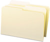 A Picture of product SMD-15320 Smead™ Manila File Folders 1/2-Cut Tabs: Assorted, Legal Size, 0.75" Expansion, 100/Box