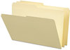 A Picture of product SMD-15320 Smead™ Manila File Folders 1/2-Cut Tabs: Assorted, Legal Size, 0.75" Expansion, 100/Box