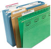 A Picture of product SMD-64915 Smead™ Viewables® Hanging Folder Tabs and Labels Label Pack Refill, 1/3-Cut, Assorted Colors, 3.5" Wide, 160/Pack