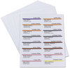 A Picture of product SMD-64915 Smead™ Viewables® Hanging Folder Tabs and Labels Label Pack Refill, 1/3-Cut, Assorted Colors, 3.5" Wide, 160/Pack