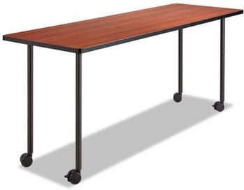Safco® Impromptu® Series T-Leg & Post Leg Table Base,  5 1/4w x 5 1/4d x 28h, Black