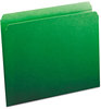 A Picture of product SMD-12110 Smead™ Reinforced Top Tab Colored File Folders Straight Tabs, Letter Size, 0.75" Expansion, Green, 100/Box