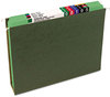 A Picture of product SMD-12110 Smead™ Reinforced Top Tab Colored File Folders Straight Tabs, Letter Size, 0.75" Expansion, Green, 100/Box