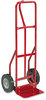 A Picture of product SAF-4084R Safco® Two-Wheel Steel Hand Truck,  500lb Capacity, 18w x 47h, Red