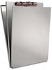 A Picture of product SAU-10017 Saunders A-Holder™ Aluminum Form Holder,  1/2" Capacity, Holds 8-1/2w x 12h, Silver