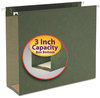 A Picture of product SMD-64279 Smead™ Box Bottom Hanging File Folders 3" Capacity, Letter Size, Standard Green, 25/Box