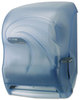 A Picture of product SJM-T1190TBK San Jamar® Lever Roll Towel Dispenser,  Oceans, Black Pearl, 12 15/16 x 9 1/4 x 16 1/2