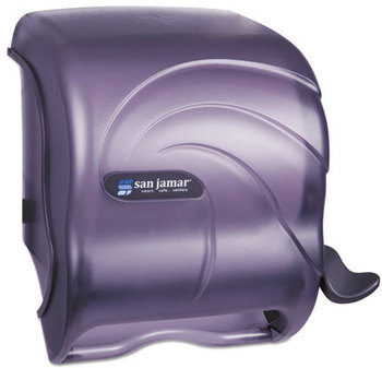 San Jamar® Element™ Lever Roll Towel Dispenser,  Oceans, Black, 12 1/2 x 8 1/2 x 12 3/4