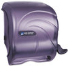 A Picture of product SJM-T990TBK San Jamar® Element™ Lever Roll Towel Dispenser,  Oceans, Black, 12 1/2 x 8 1/2 x 12 3/4