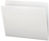 A Picture of product SMD-12810 Smead™ Reinforced Top Tab Colored File Folders Straight Tabs, Letter Size, 0.75" Expansion, White, 100/Box