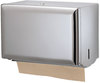 A Picture of product SJM-T1800XC San Jamar Singlefold Towel Dispenser,  Chrome, 10 3/4 x 6 x 7 1/2