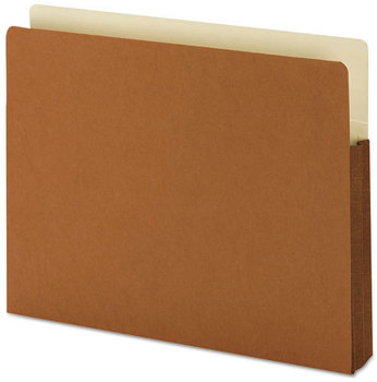 Smead™ Redrope Drop-Front File Pockets with Fully Lined Gussets 1.75" Expansion, Letter Size, 25/Box